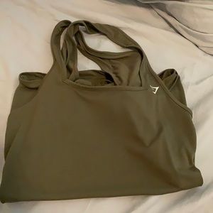 Gymshark top open back small